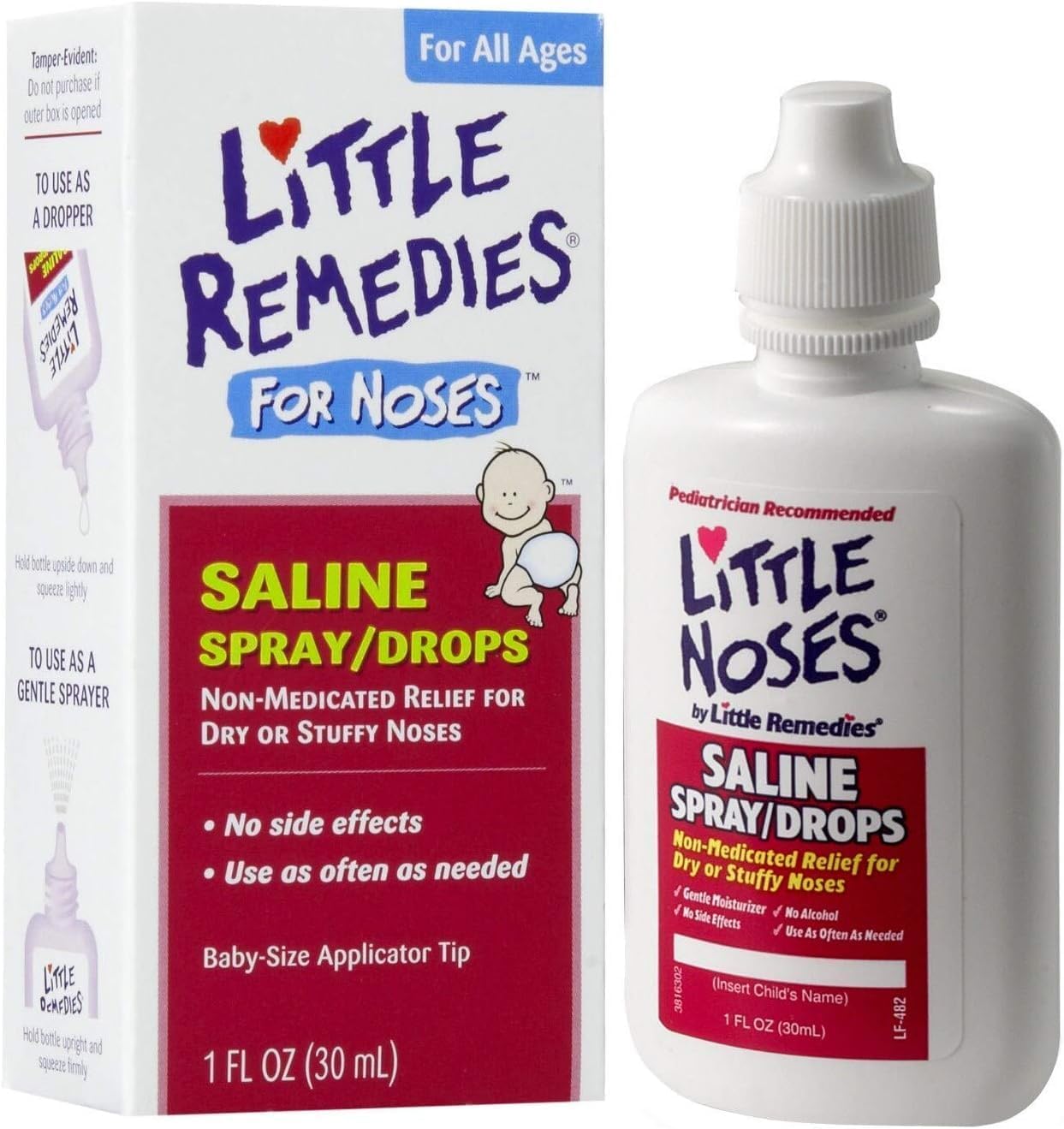 Little Remedies Little Noses Saline Spray/Drops