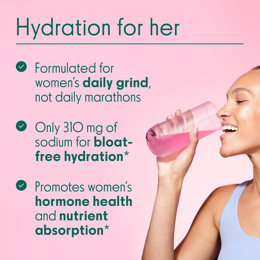 Love Wellness Daily Love Electrolytes | Hydration Tablets For Women | Supports Nutrient Absorption | Healthy Hormone Balance | Energy | Healthy Cortisol Level | Health Mood | 12 Tablets, Berry Flavor