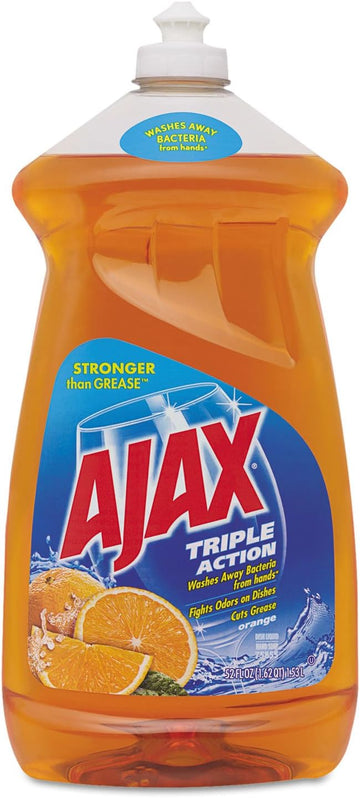 Ajax 49860 Ultra Triple Action Dish Liquid, Orange Scent, 52 Oz. Bottle : Electronics