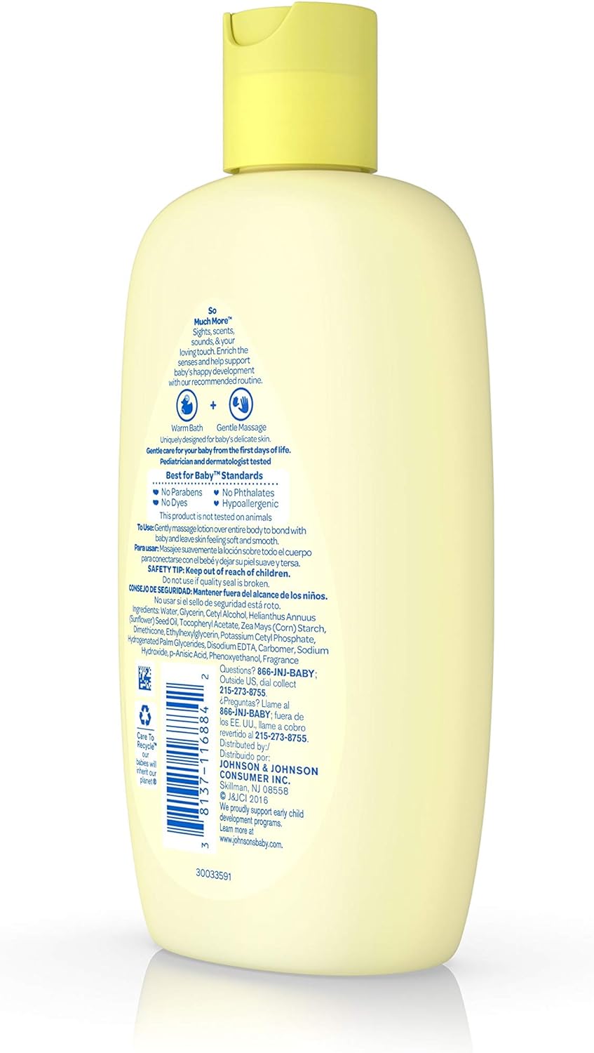 Johnson's Head-to-Toe Baby Lotion, 9 Fl. Oz : Baby
