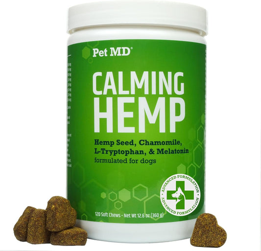 Pet Md Calming Chews + Advanced Hip & Joint