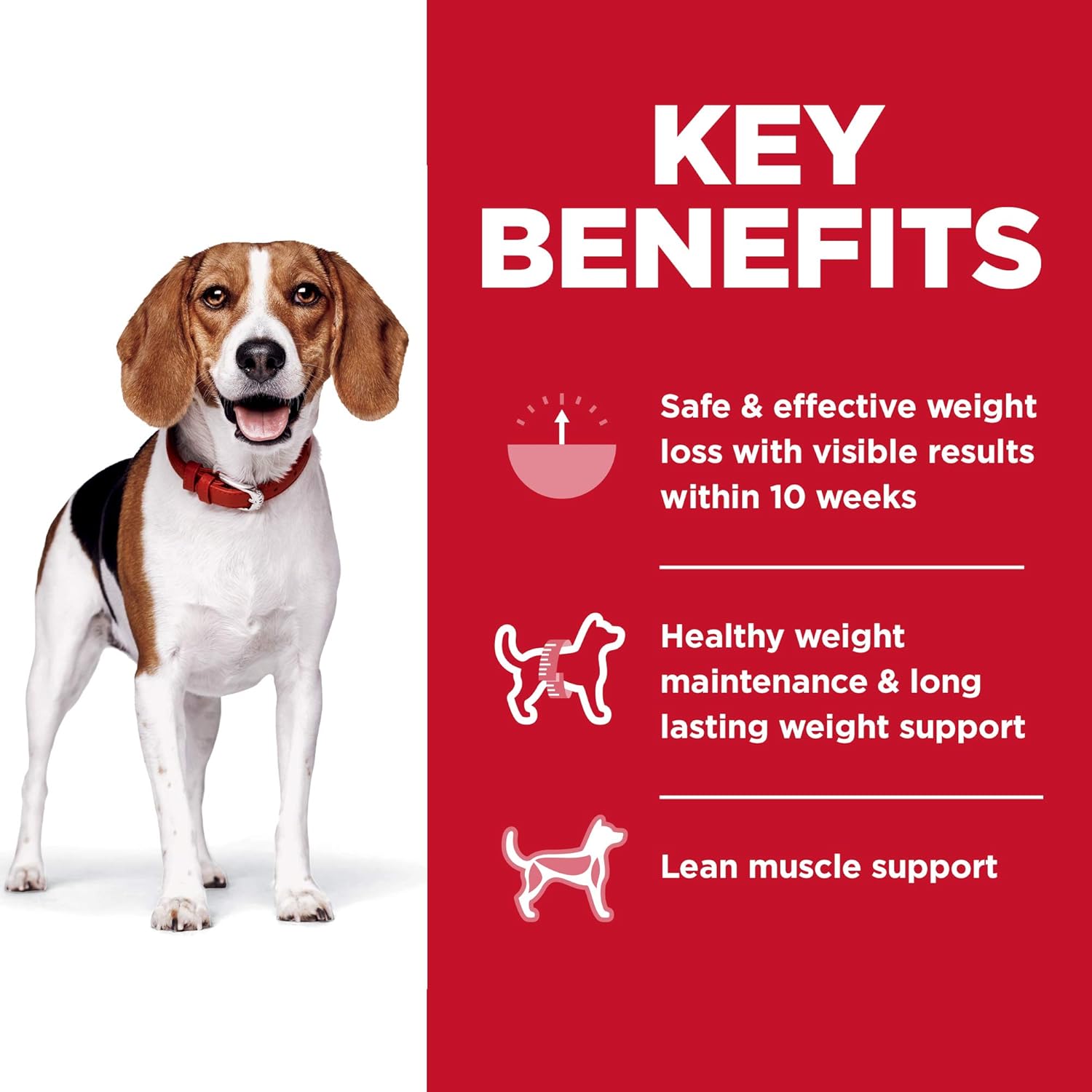 Hill's Science Diet Dry Dog Food, Adult, Small Bites, Perfect Weight for Weight Management, Chicken Recipe, 15 lb. Bag : Pet Supplies