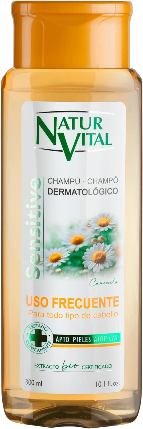 Naturvital Sensitive Shampoo Frequent Use Chamomile 300 Ml