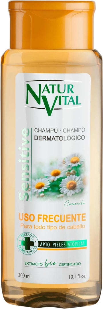 Naturvital Sensitive Shampoo Frequent Use Chamomile 300 Ml