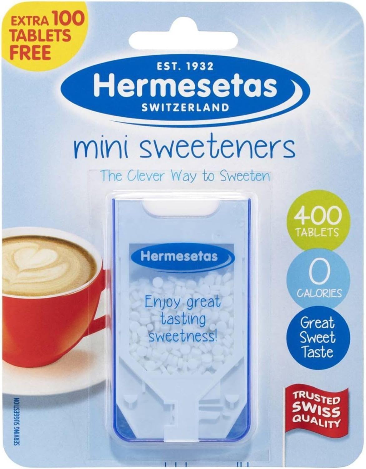 Hermesetas Mini Sweetener - 300 Tablets