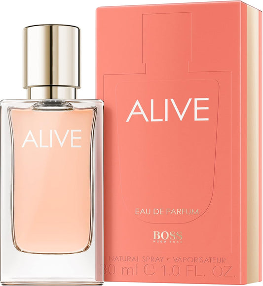 Boss Alive - Eau De Parfum For Her - Woody Fragrance With Notes Of Apple, Jasmine And Vanilla - High Longevity - 30Ml