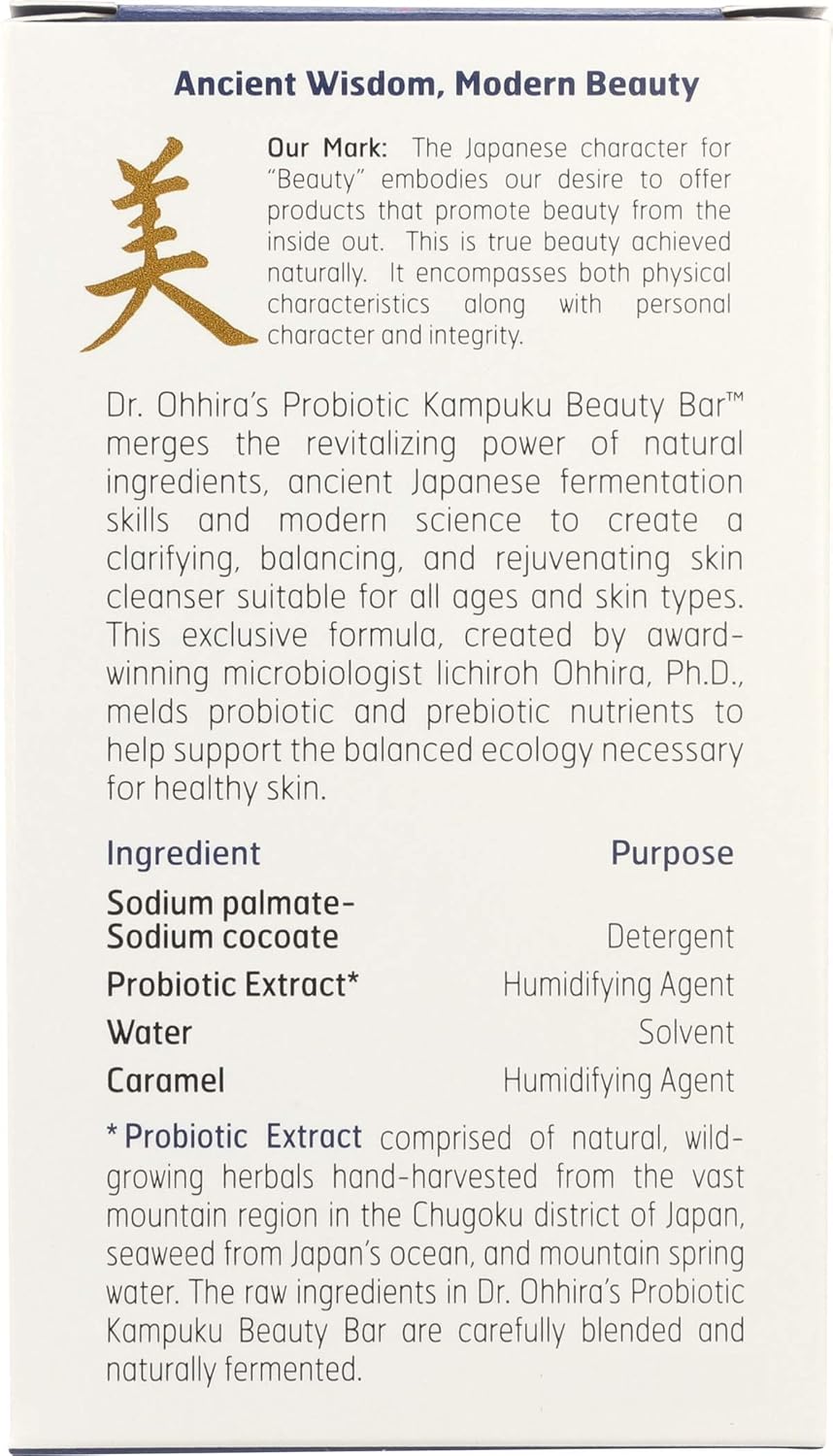 Dr. Ohhira'S Probiotic Kampuku Beauty Bar : Baby
