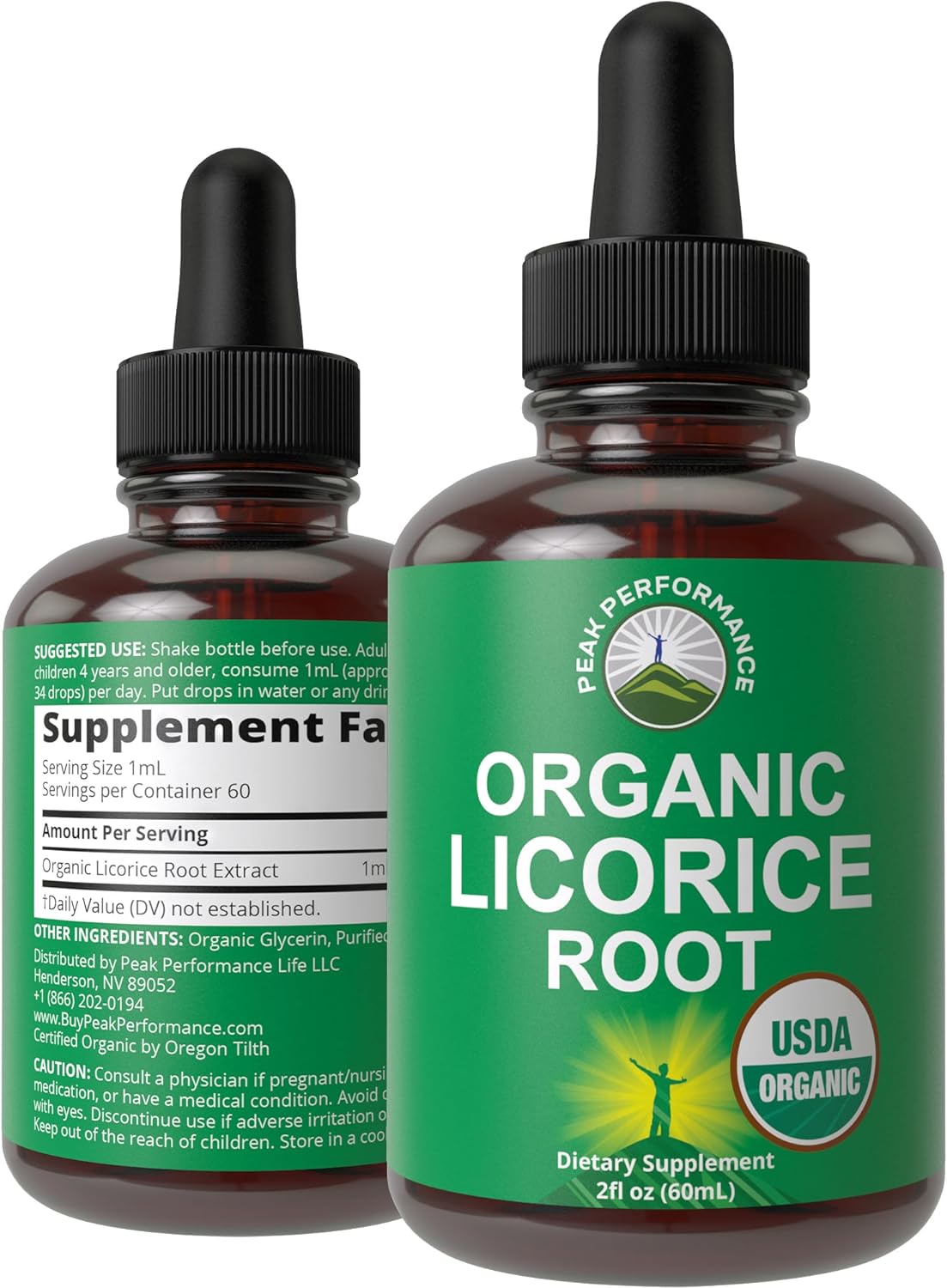 USDA Organic Licorice Root Extract Liquid Drops Supplement. Vegan Tincture for Digestion + Respiratory Health. Extracto de Regaliz Root Oil Herb. Zero Sugar, Gluten Free Supplements for Women and Men