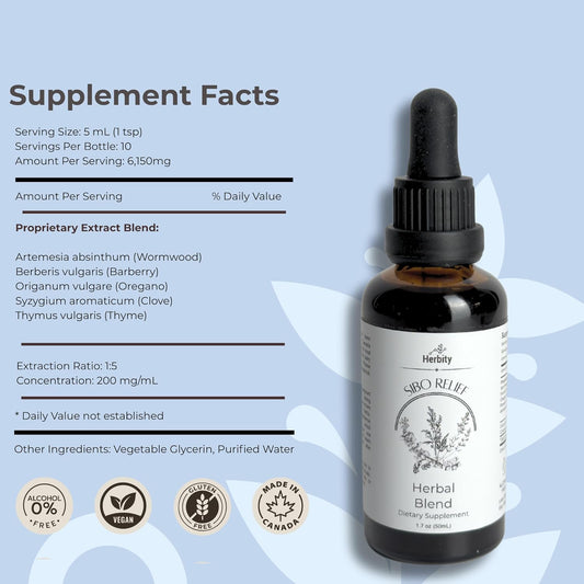 Gut Health & Digestion Drops – Natural Bitters For Digestion With Berberis, Wormwood & Clove – Stomach Soothe & Gut Cleanse Support For Women & Men | 1.7 Oz