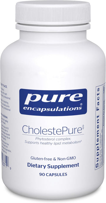 Pure Encapsulations Cholestepure | Supplement To Support Cardiovascular Health, Enzyme Function, And Lipid Metabolism* | 90 Capsules