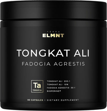 228,000Mg 200X Strength Tongkat Ali For Men W. 30X Fadogia Agrestis Extract - 10% Eurycomanone Highest Potency Longjack Fadogia Agrestis Tongkat Ali Supplement - Muscle Growth Support Pills For Men