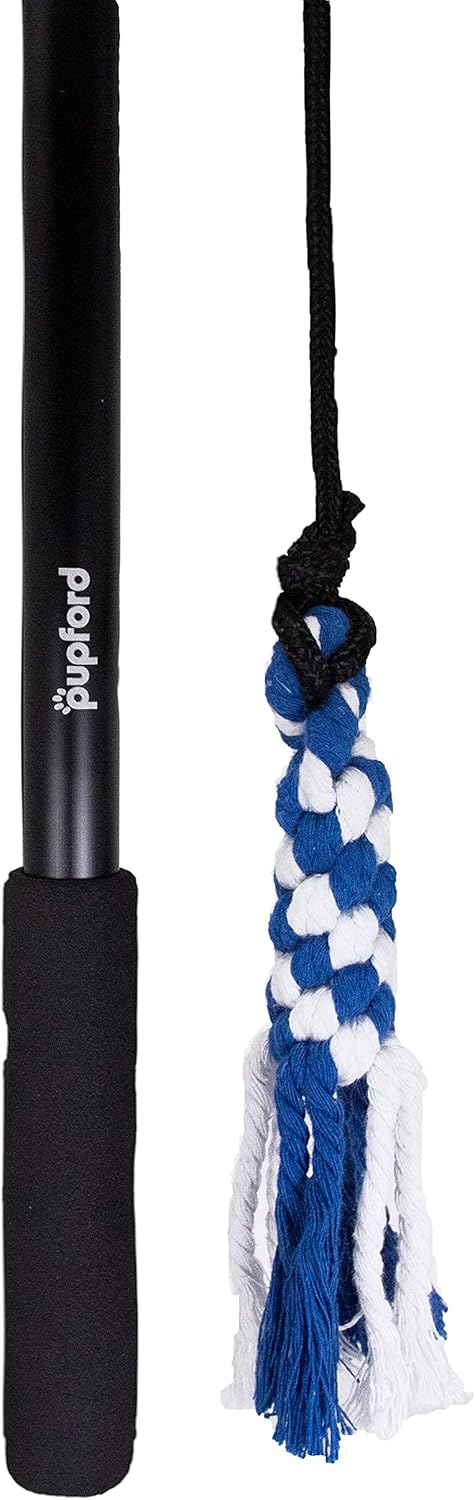 Pet Supplies : Pupford Flirt Pole for Large Dogs - Training, Exercise and Play for Puppies and Adult Dogs : Amazon.com