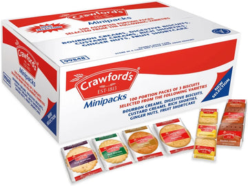 Crawfords Mini Packs Assorted Biscuits [Pack 100]