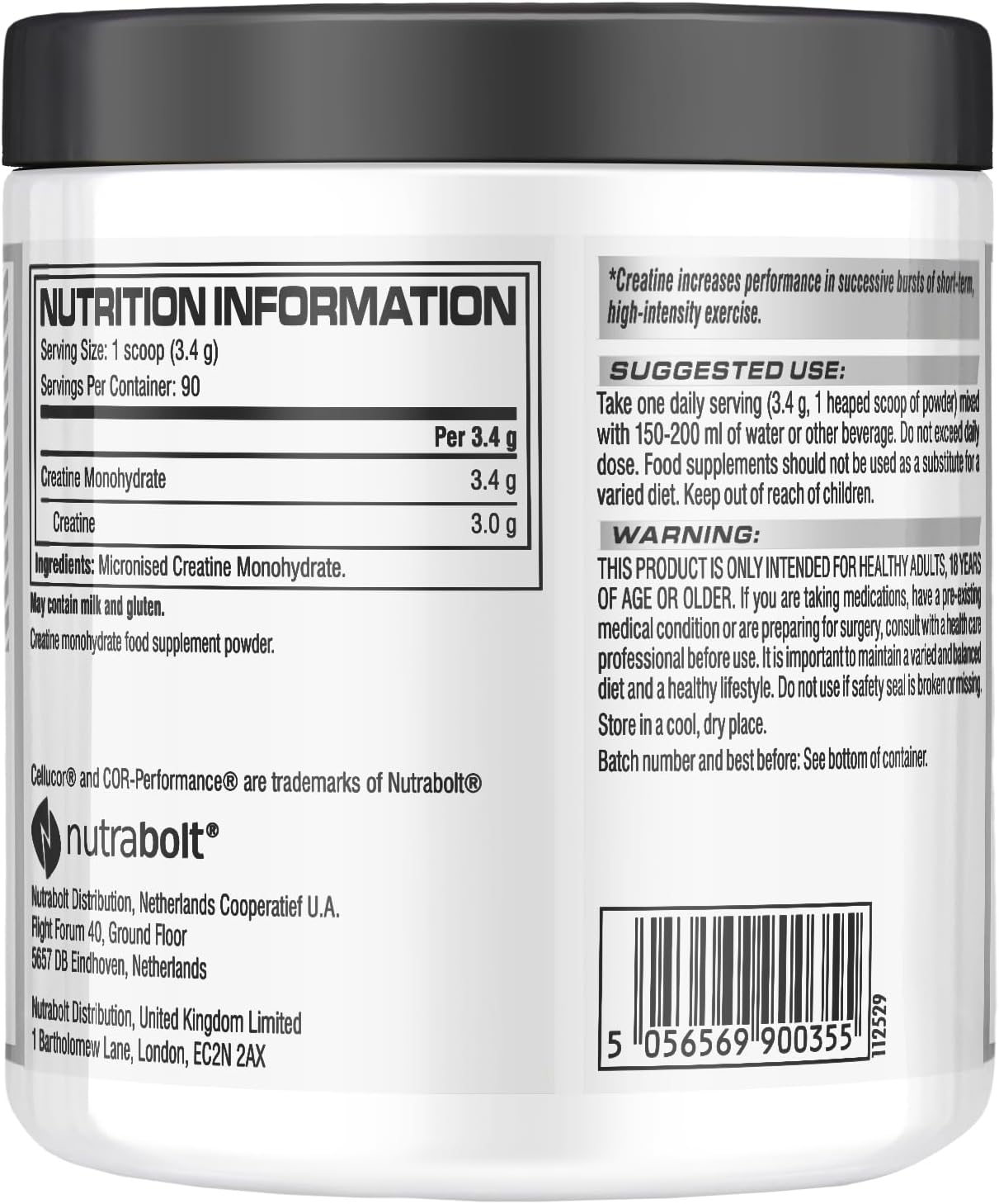 Cellucor Cor-Performance Glutamine Powder Unflavoured 100 Servings (510g) | L Glutamine Powder for Muscular Post Workout Recovery | Gym Supplements for Replenishing Amino Acids : Amazon.co.uk: Health & Personal Care