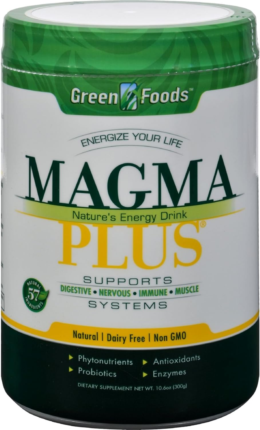 Green Foods - Magma Plus,10.6Oz Powder