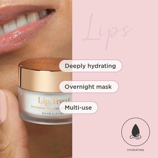 Lip Treat From Sculpted By Aimee 15G – Deeply Hydrating, Skin Conditioning, Multi Use Lip Balm For Chapped Lips With Shea Butter And Sea Buckthorn