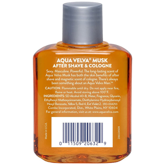 Aqua Velva Musk Size 3.5Z Aqua Velva Musk After Shave