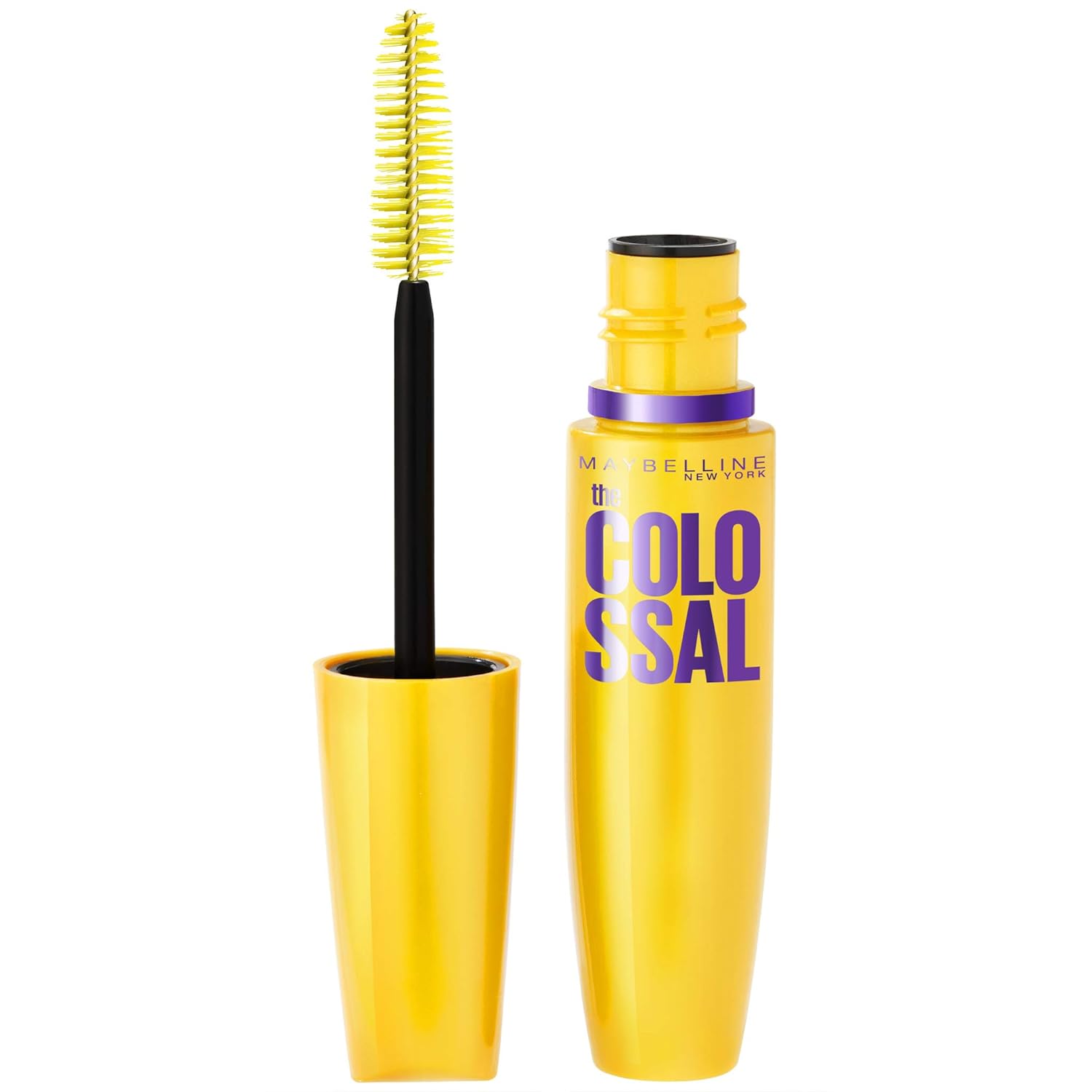 Maybelline Volum' Express Colossal Washable Mascara Makeup, Classic Black Mascara, 1 Count