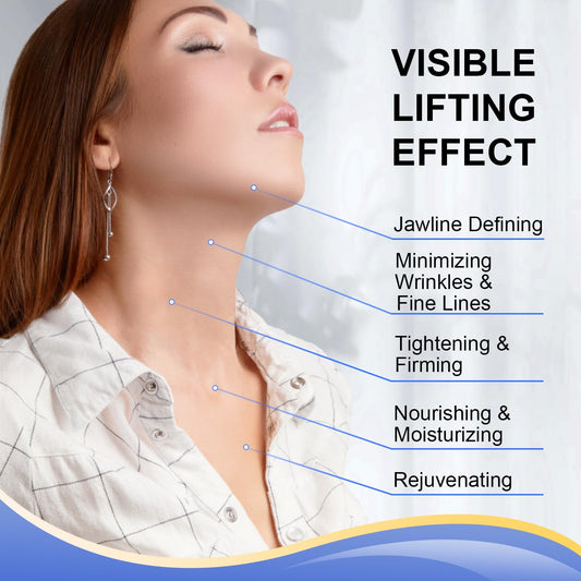 Neck Firming Cream, Retinol & Hyaluronic Acid Cream, Neck Collagen Creams For Tightening And Anti-Aging Neck Cream, Day & Night Anti-Wrinkle For Women & Men- Firming, Hydrating Face Cream, 3.4Oz