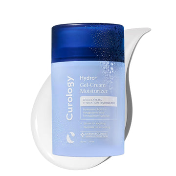 Curology Hydro+ Gel Cream Moisturizer, Lightweight Face Lotion For Sensitive Skin, 1.7 Fl Oz