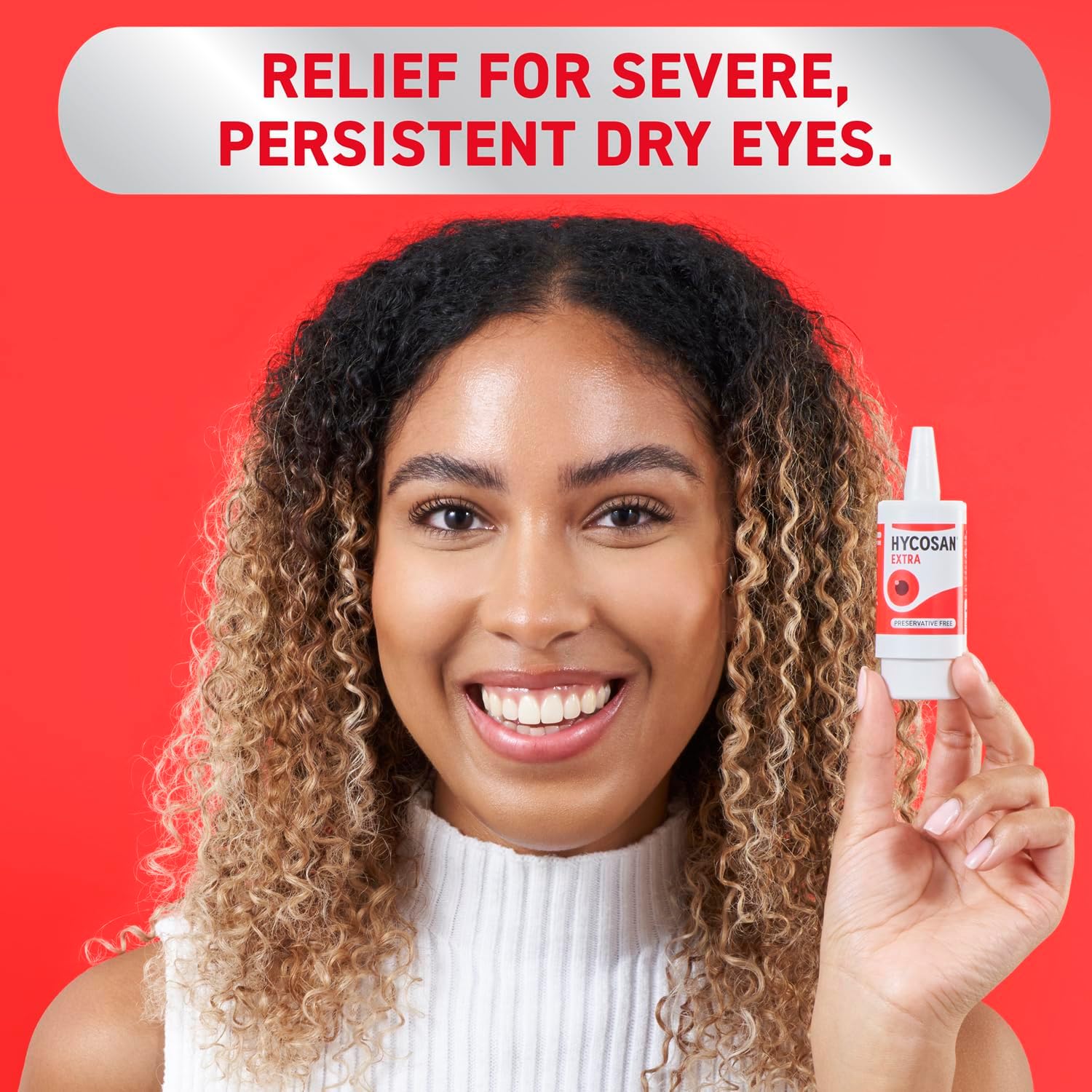 Hycosan Extra Double Pack - Eye Drops with Hyaluronic Acid for Soothing Relief of Severe and Persistent Dry Eyes - Contact Lens Compatible - Preservative Free - 2x225 Measured Drops : Amazon.co.uk: Health & Personal Care