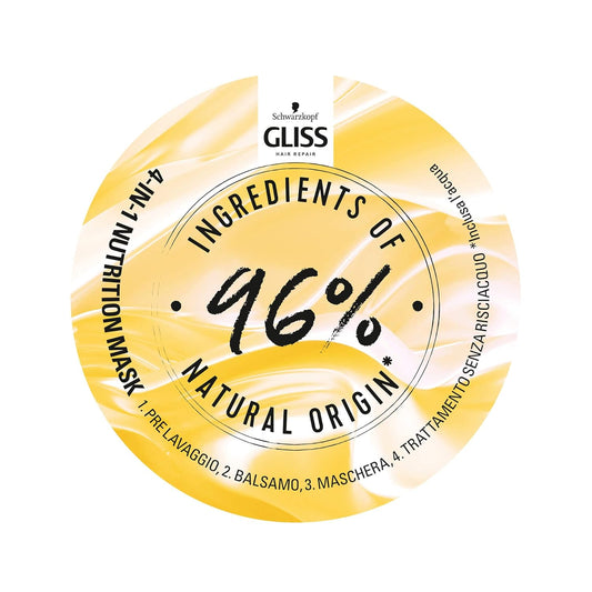 Schwarzkopf Gliss 4-In-1 Mask Mask With Protein And Shea Butter 400Ml