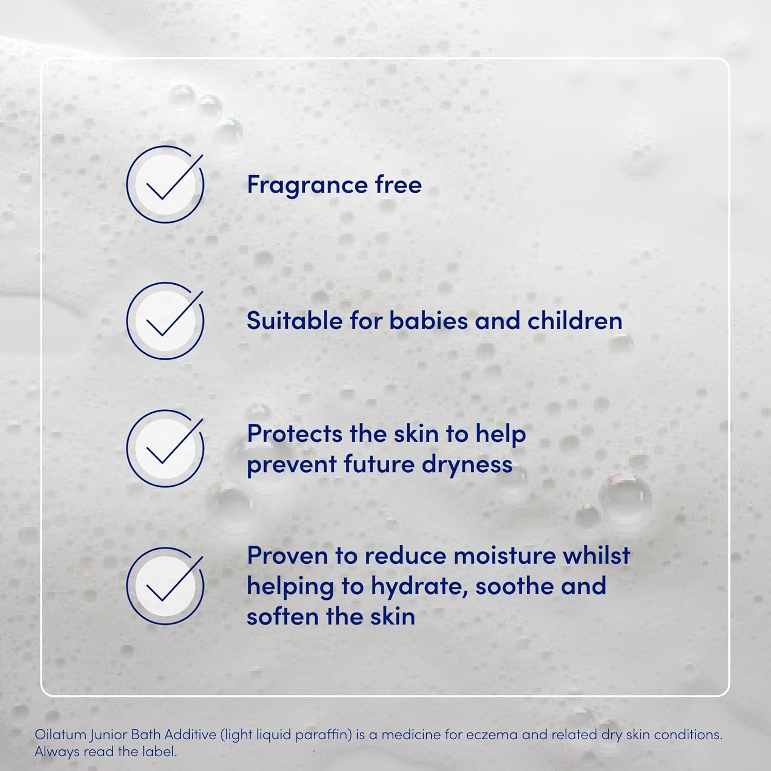 Oilatum Junior Emollient Bath Additive For Eczema And Dry Skin Conditions 600 Ml And Daily Soothe & Protect Junior Bath Bubbles For Dry, Sensitive And Eczema Prone Skin 300Ml