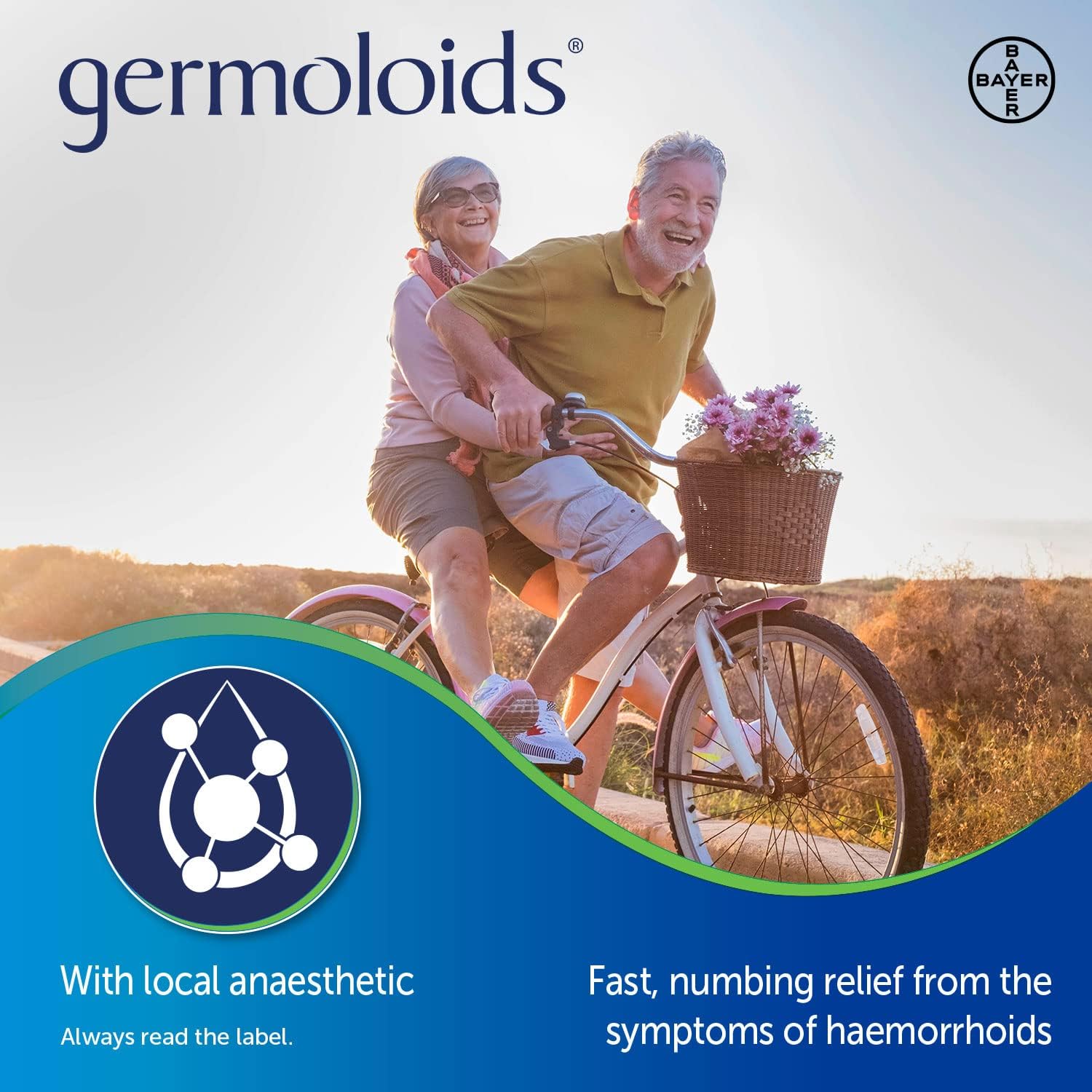 Germoloids Haemorrhoid Treatment & Piles Treatment Suppositories, Triple Action with Anaesthetic to Numb the Pain & Itch, 55 g, 24 Count (Pack of 1) : Amazon.co.uk: Health & Personal Care