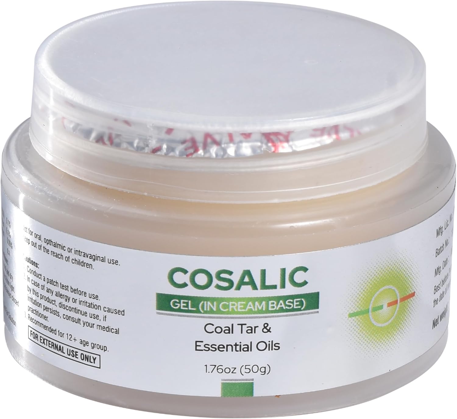 Salve Cosalic Gel (In Cream Base) With Coal Tar & Essentials Oils - 50 Gm (Pack Of 1)