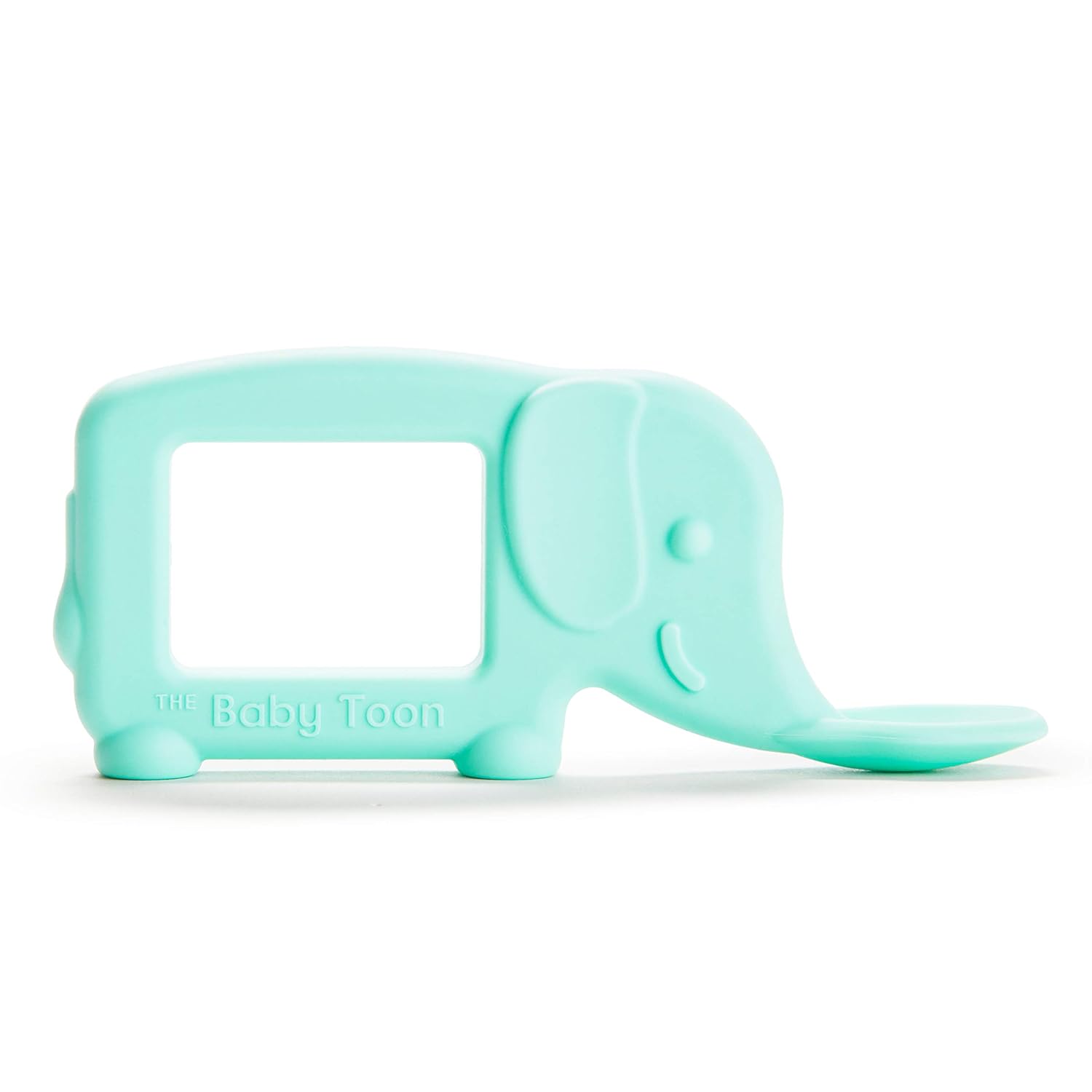 Munchkin® The Baby Toon™ Silicone Teether Spoon, Elephant, Mint (As Seen On Shark Tank) : Baby