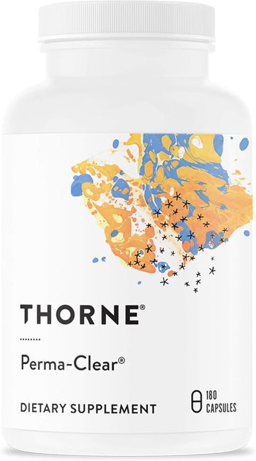 Thorne Perma-Clear - Supplement for Healthy Intestinal Lining Support with L-Glutamine and Probiotics - 180 Capsules