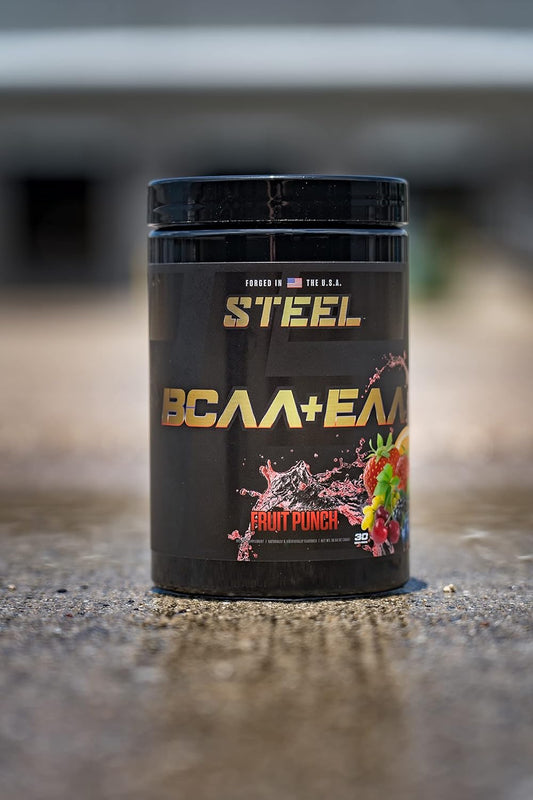 Steel Supplements | High Performance Bcaa Eaa Powder | Promotes Lean Muscle Growth And Workout Endurance | 2:1:1 Ratio To Recover Muscle Faster 30 Servings. (Bohemian Bliss)