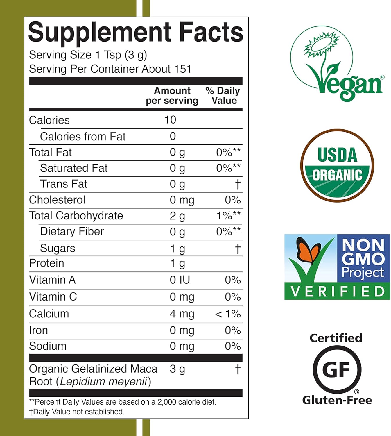 Viva Naturals Organic Maca Powder - Gelatinized Maca Powder Organic, Pervuian Superfood Traditionally Used for Energy, Certified Organic, Gluten-Free & Non-GMO, 16 Oz (1 lb) Bag : Health & Household