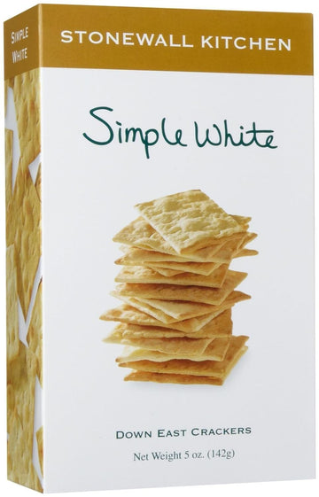 Stonewall Kitchen Simple White Crackers, 5 Ounces