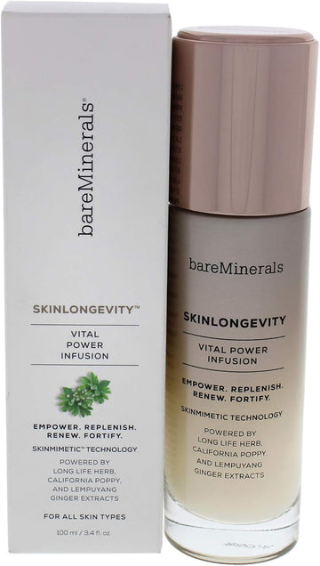 Skinlongevity Vital Power Infusion By Bareminerals For Unisex - 3.4 Oz Serum