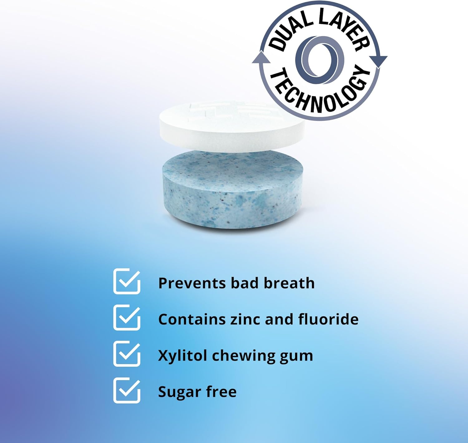 CB12 Boost Chewing Gum – Instant Freshness on the Go, Prevents Bad Breath, Sugar-Free, Cool Mint Flavour – 10 pcs