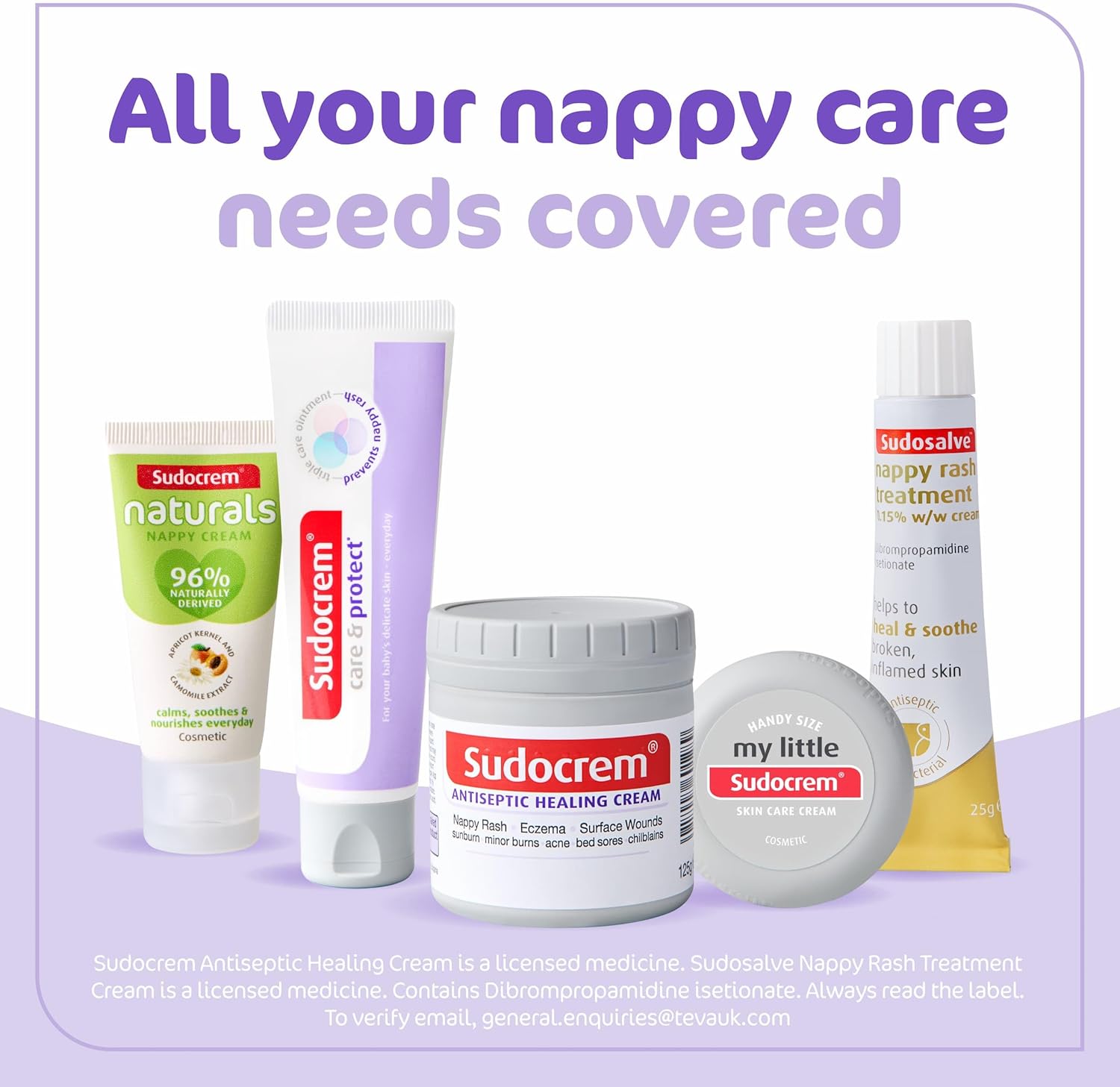 Sudocrem® Naturals - Nappy Cream For Baby Skin Care, 30G (Pack Of 1)
