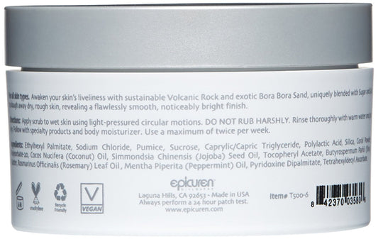 Epicuren Discovery Mint Renewal White Sand Body Polish, 6.7 Oz