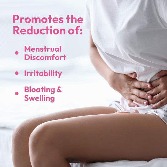 Ph-D Feminine Health - Holistic Menstrual Support - Oral Supplement With Calcium, Magnesium, Chamomile, And Black Cohosh - 90 Count