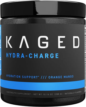 Kaged Electrolyte Hydration Powder | Orange Mango | Sports Drink For Men And Women | Pre, Post, Intra Workout Supplement | 60 Servings