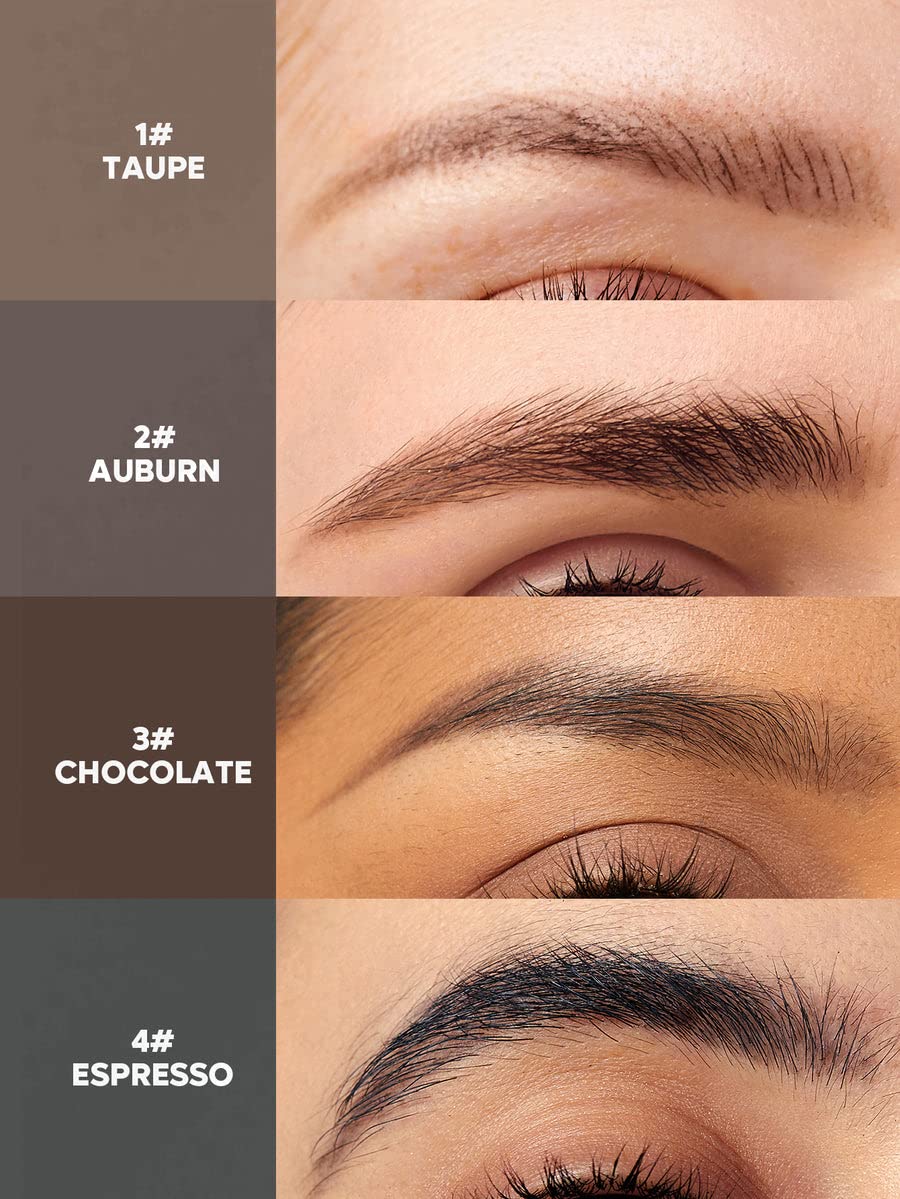 SHEGLAM Dual-Sided Eyebrow Pencils Cream Waterproof Long Lasting Eye brow Pen Makeup - Chocolate : Beauty & Personal Care