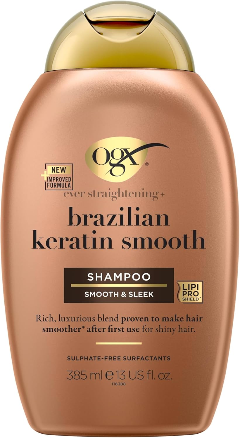 Ogx Brazilian Keratin Smooth Conditioner For Dry Hair, 385Ml