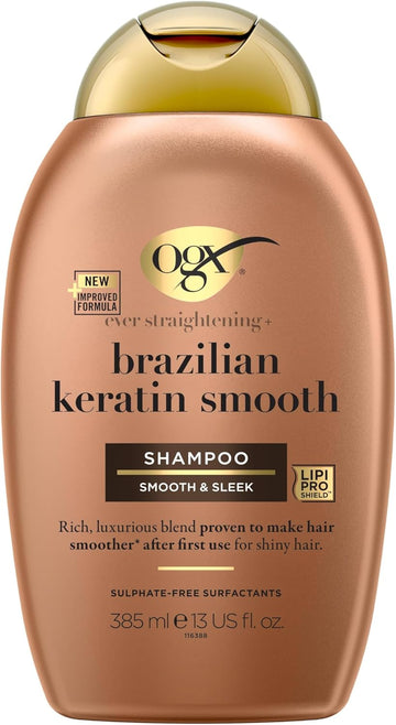 Ogx Brazilian Keratin Smooth Conditioner For Dry Hair, 385Ml