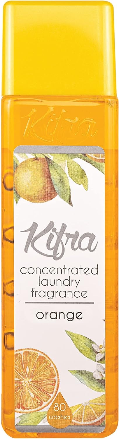 KIFRA ORANGE Concentrated Laundry Fragrance 6.76 Fl Oz 200ml 80 Washing Cycles