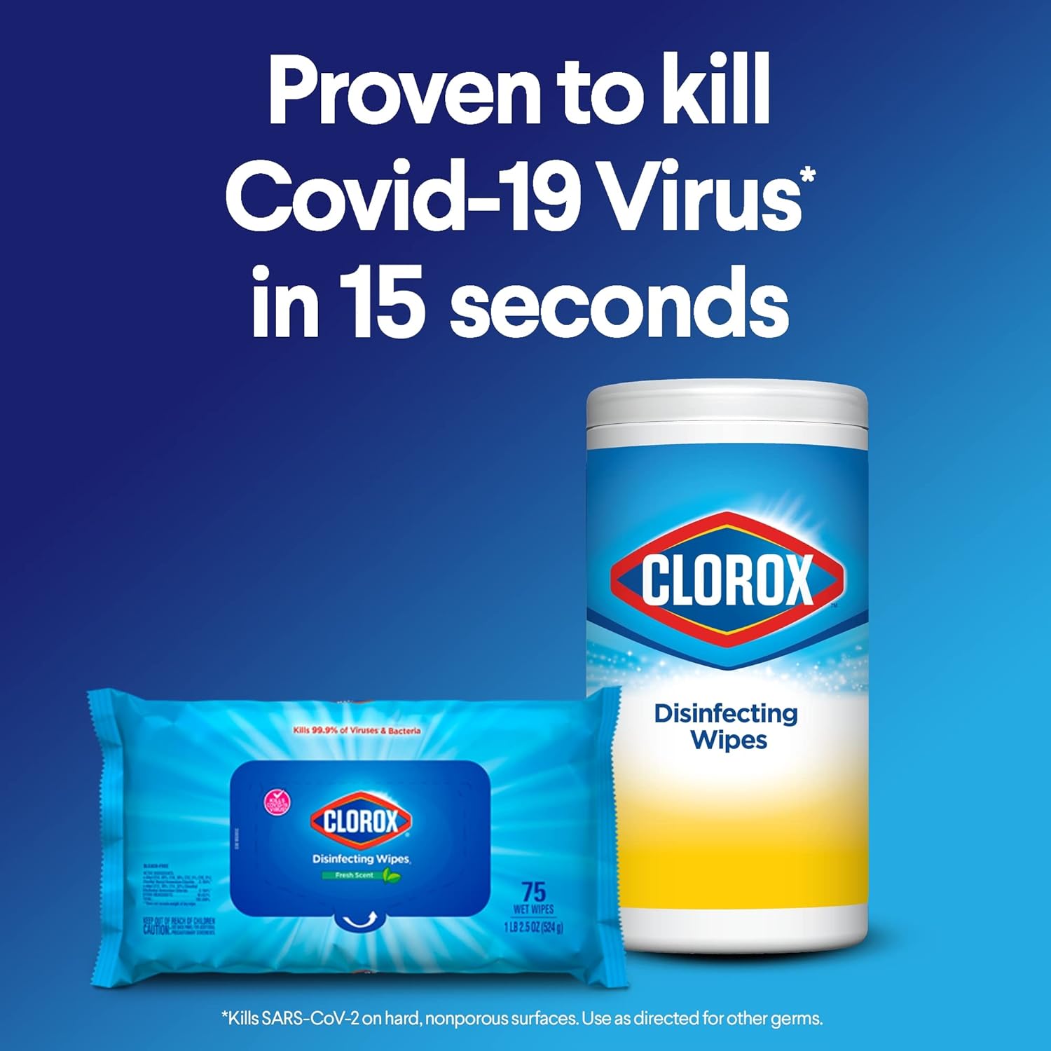 Clorox Cleaning Bundle Disinfecting Mist Lemon & Orange Blossom Scent (1 Spray Bottle & 1 Refill, 16 Fl Oz Each) Disinfecting Wipes, Moisture Seal Lid Fresh Scent (3-Pack, 75ct Each) : Health & Household