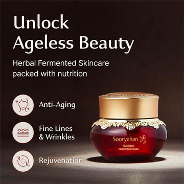 Sooryehan Ginseng Skincare Set - Hyobidam Korean Skin Care Set, Premium Gift Set For Intense Hydration, Firm Skin, Wild Ginseng, 13.53 Fl Oz