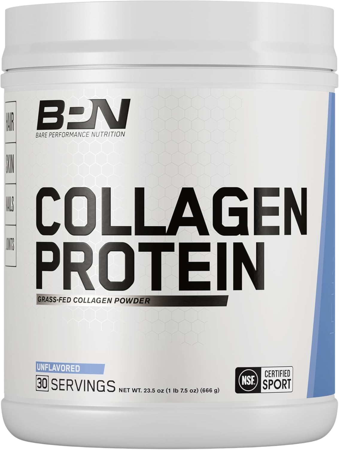 Bare Performance Nutrition, Bpn Collagen Protein, Grass-Fed Bovine Collagen Peptides, Unflavored : Health & Household
