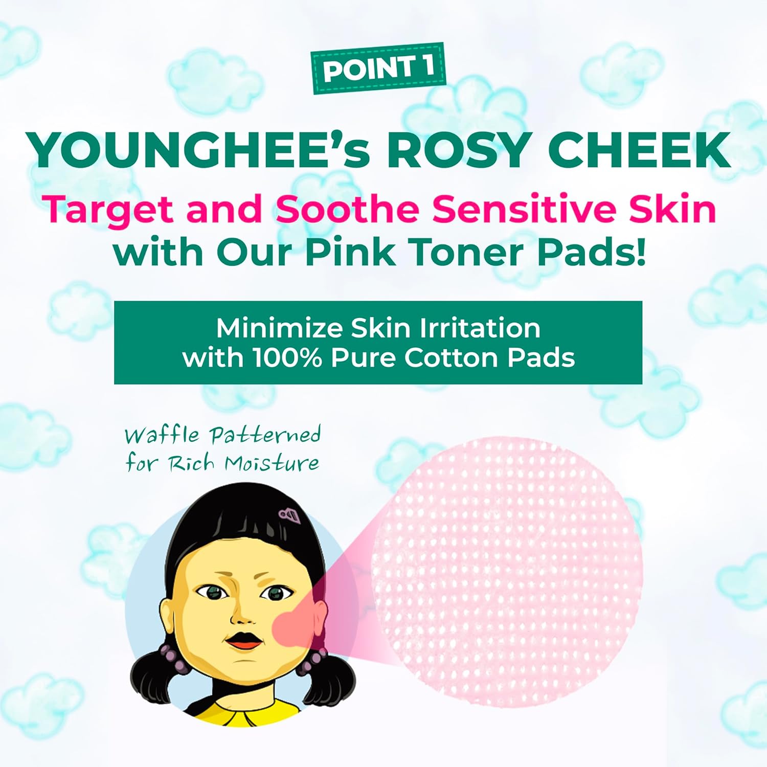 Bringgreen X Netflix Squid Game Edition Tea Tree Cica Trouble Soothing Toner Pad 90P Pink Edition : Beauty & Personal Care