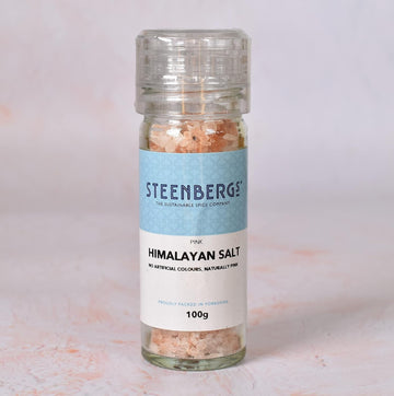 Steenbergs Pink Himalayan Salt 100G Grinder