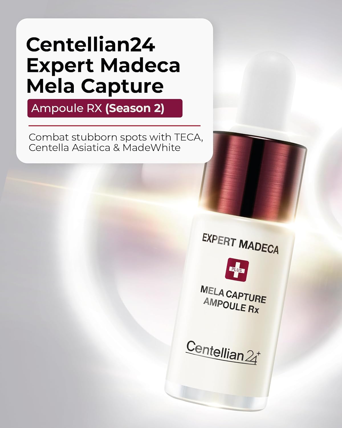 Centellian 24 Madeca Cream (Season 4, 1.7+1.7Fl Oz) & Expert Ampoule (Season 2, 0.2Fl Oz X 8 Pcs) - Moisturizer With Teca, Centella Asiatica, Soothing Serum For Even Tone And Dark Spot Correction